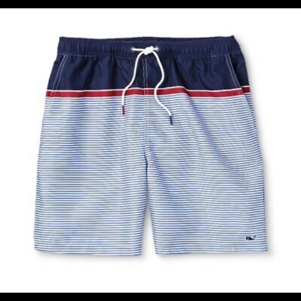 Vineyard Vines 7” inseam swim trunks